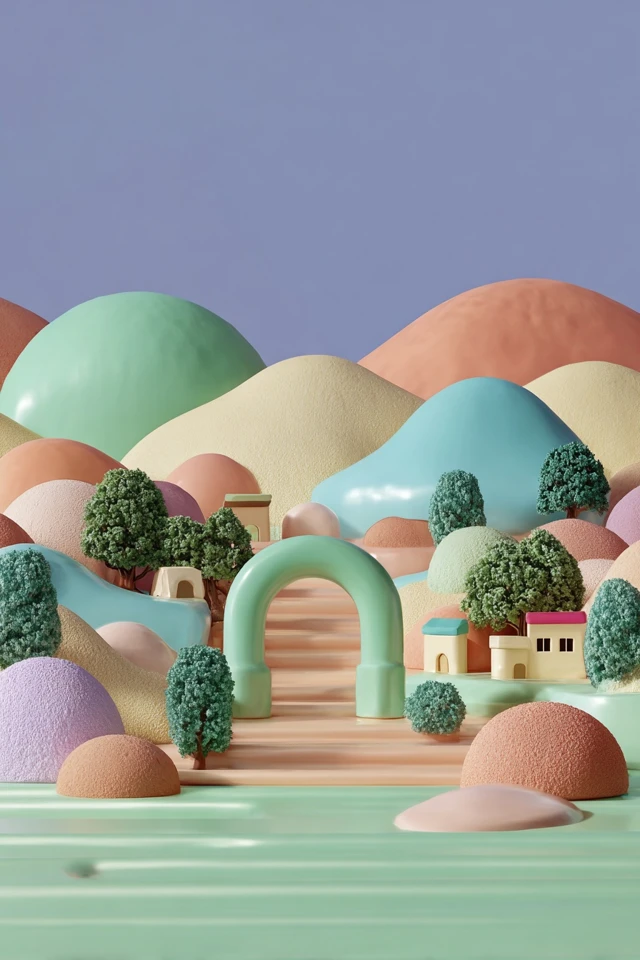 Pastel Dream Sculptures - Image 2