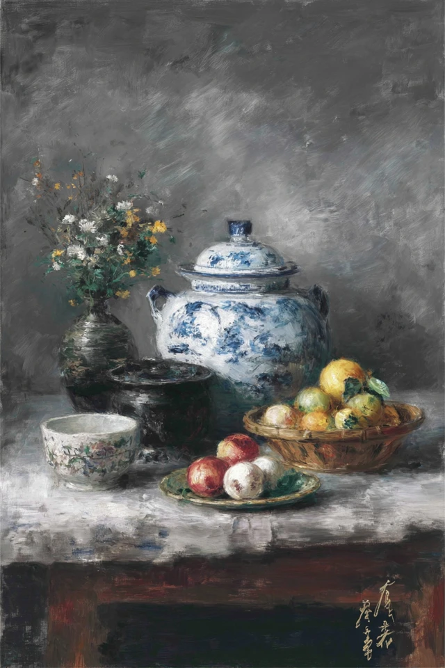 Somber Classical Portrait - Image 3
