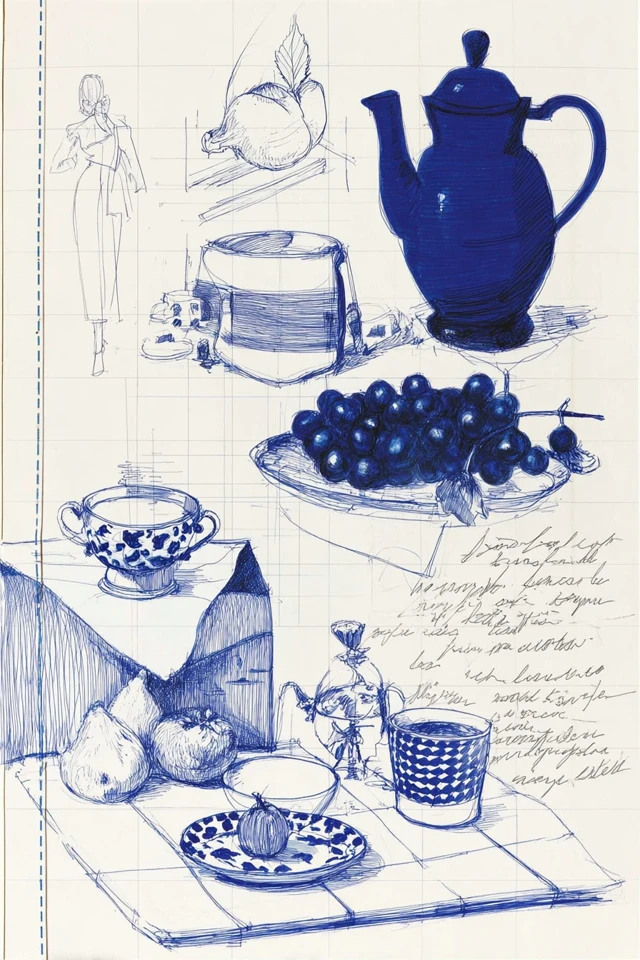 Azure Ink Reveries - Image 3