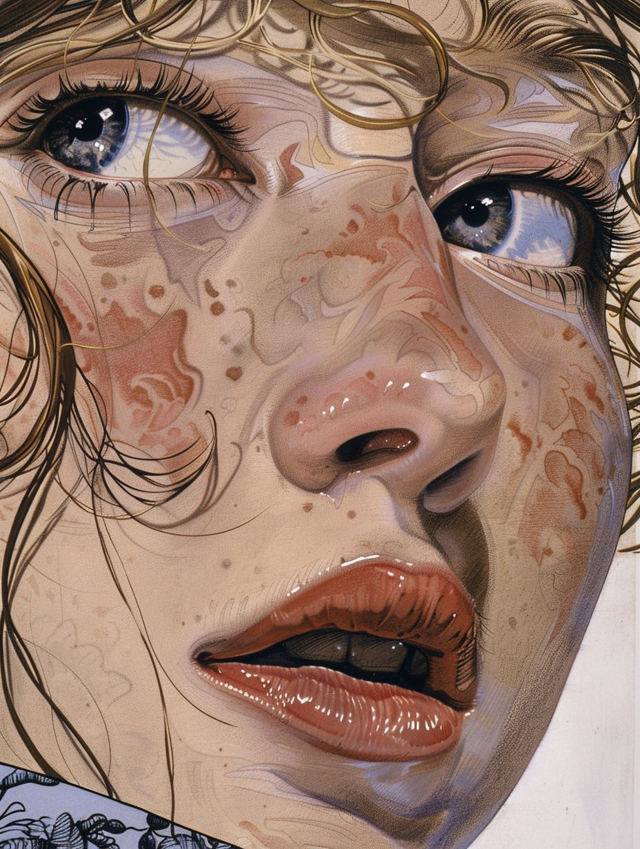 Raw Expressive Portrait Studies - Image 3