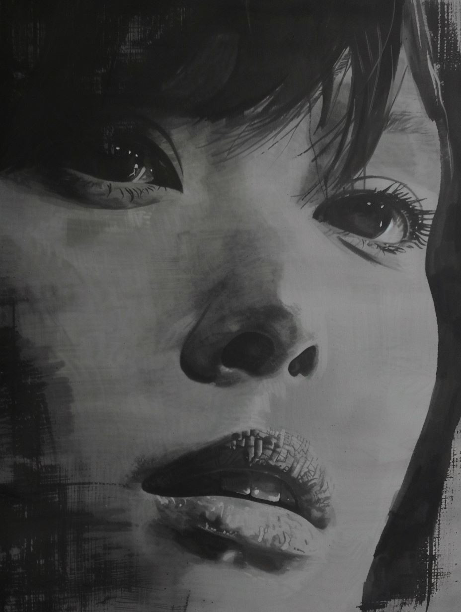 Monochrome Shadows of a Gaze - Image 2
