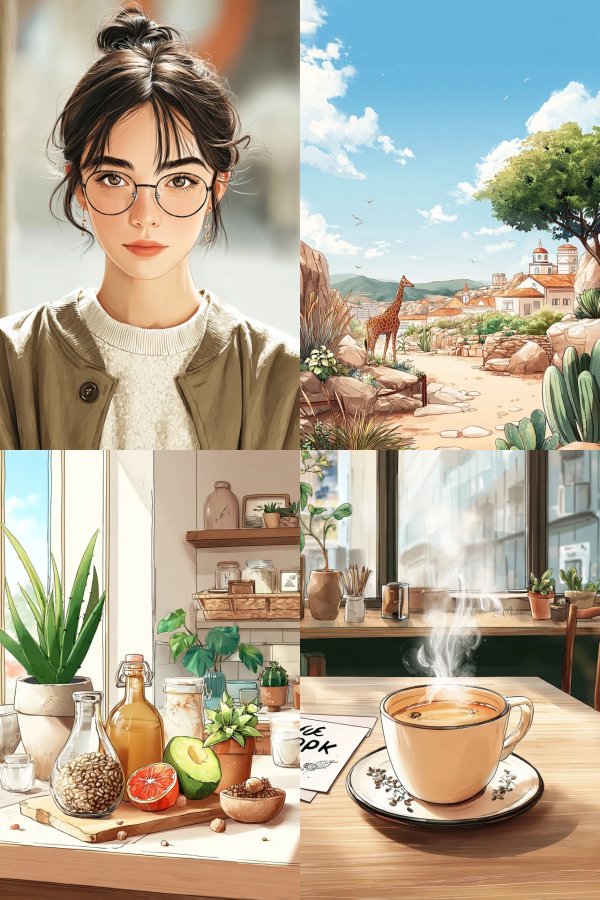 A Cozy Aesthetic Lifestyle Collage