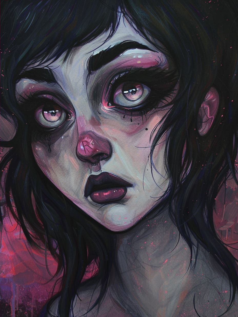 Neon Galactic Ethereal Portrait - Image 4