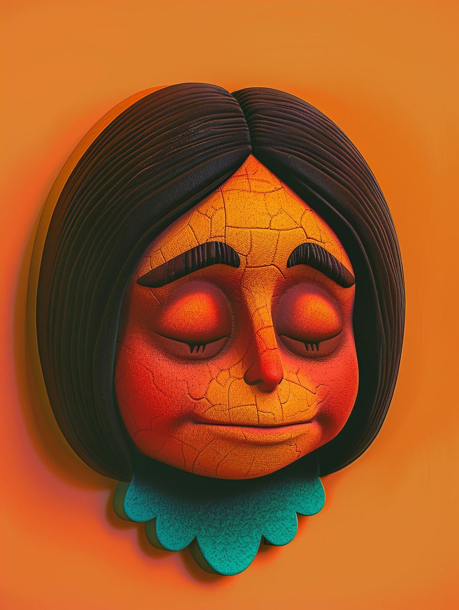 Vibrant Stylized Female Portrait Collection - Image 4