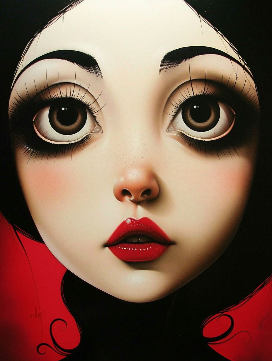 Dark Gothic Surrealist Portraits - Image 2