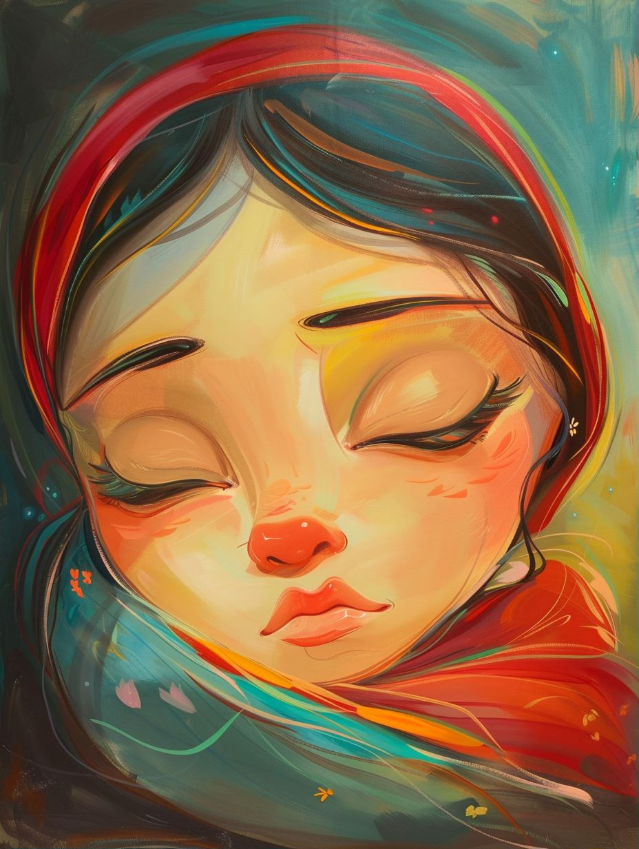Emotional Digital Portrait Study - Image 1