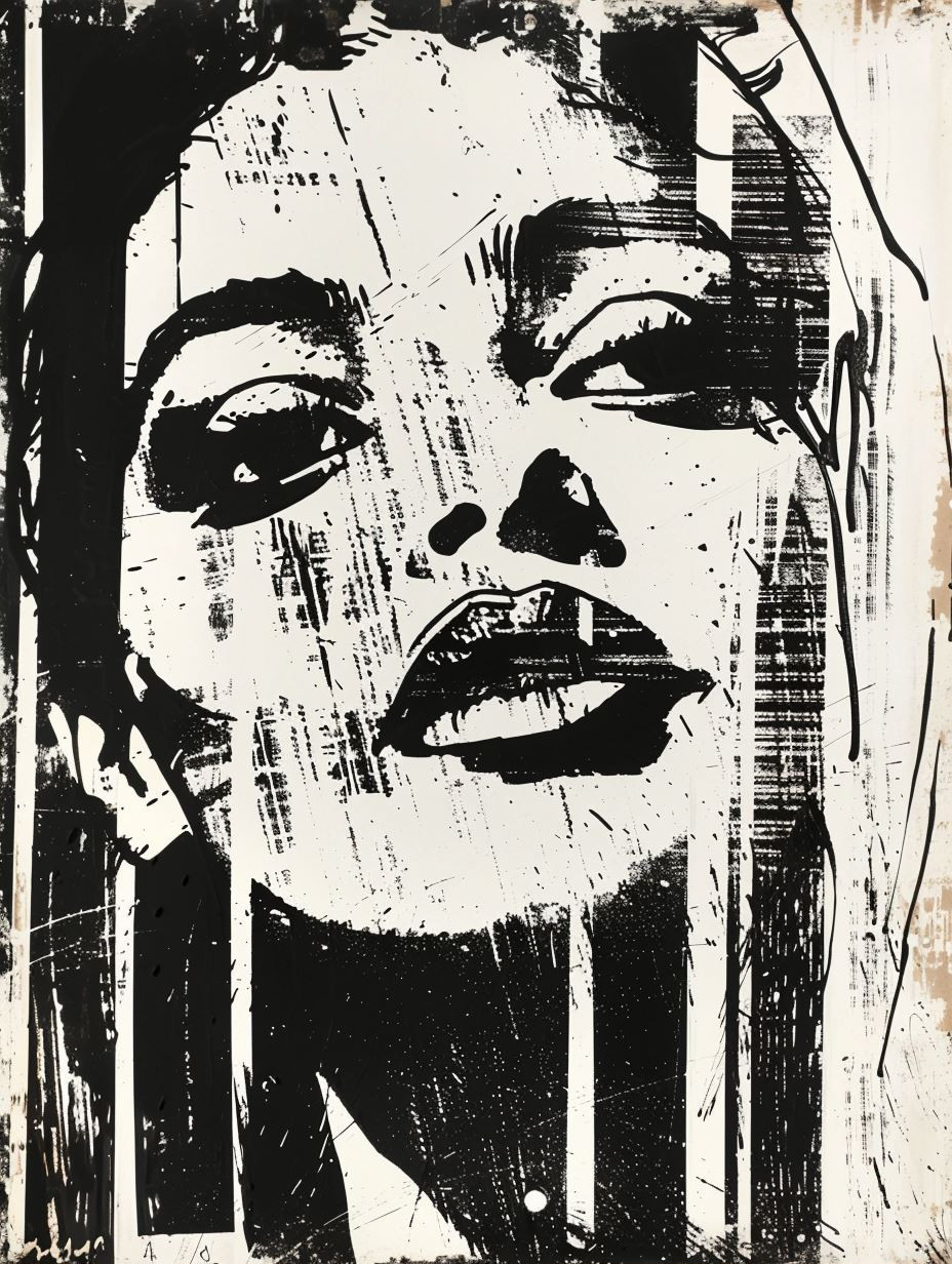 Gritty Urban Portrait Collage - Image 2