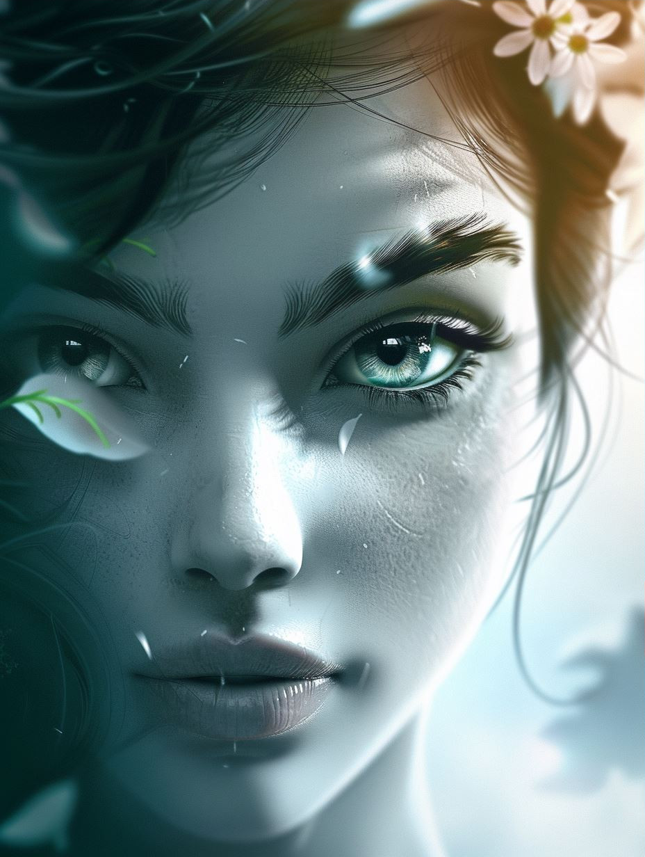 Ethereal Gaze of Silent Waters - Image 3