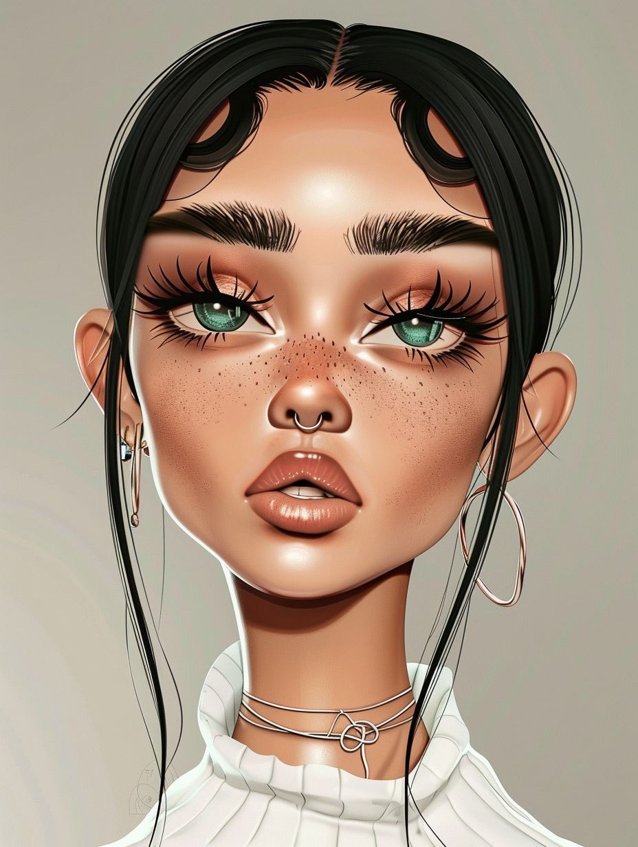 Glossy Digital Glamour - Image 1