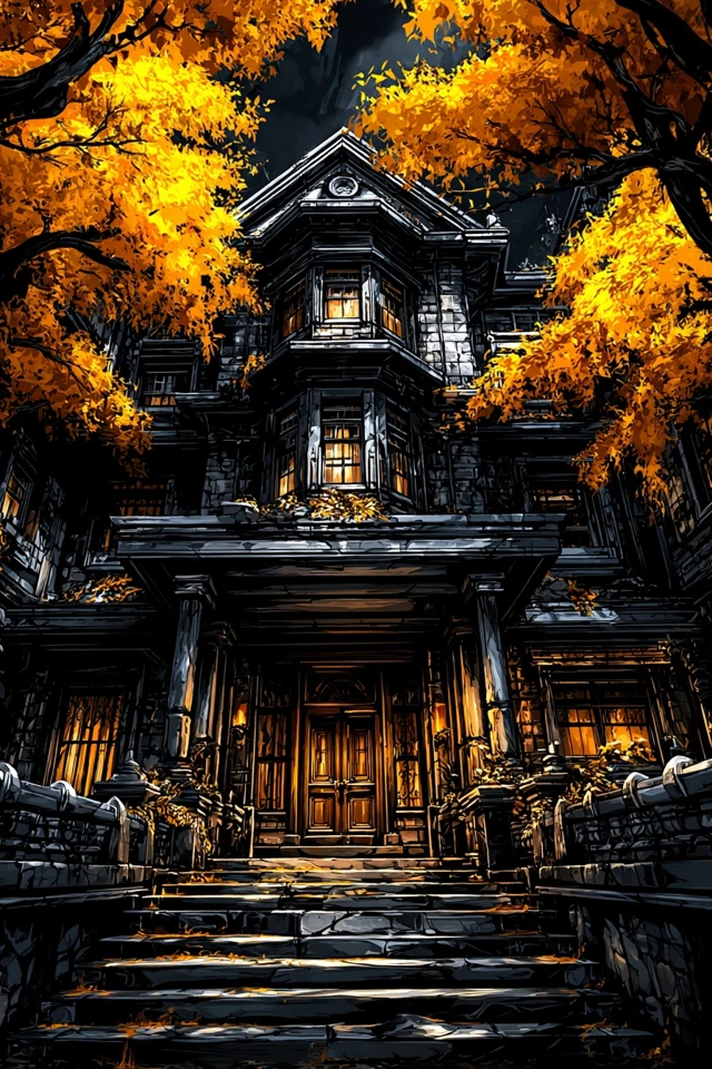 Golden Hues of Fantasy and Fire - Image 6