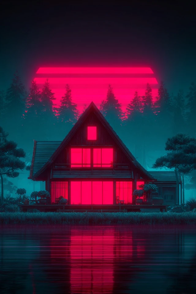 Neon Synthwave Dream - Image 6