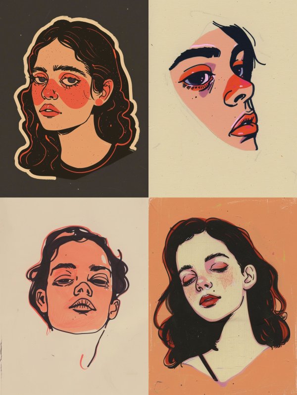 Vintage Noir Portrait Study
