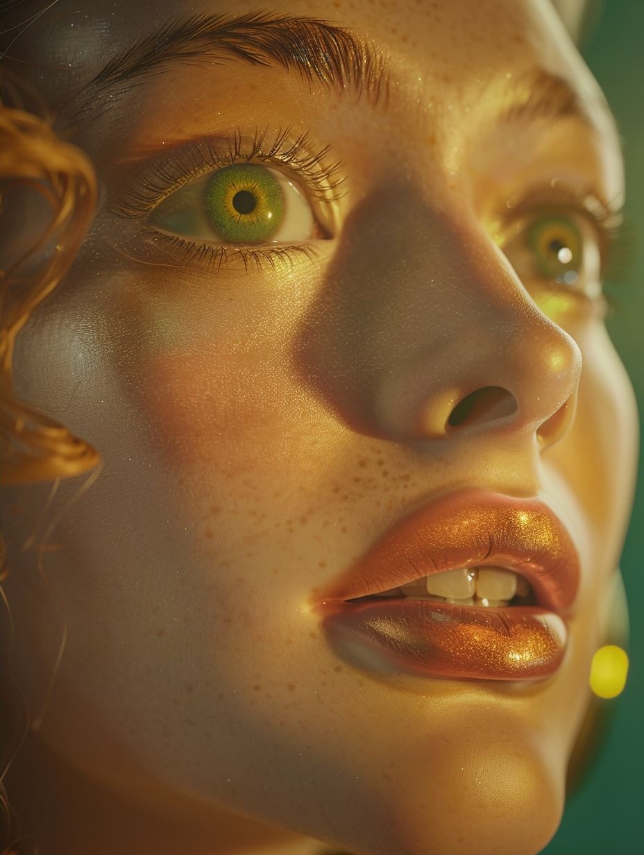 Golden Hour Glow Portrait Collage - Image 2