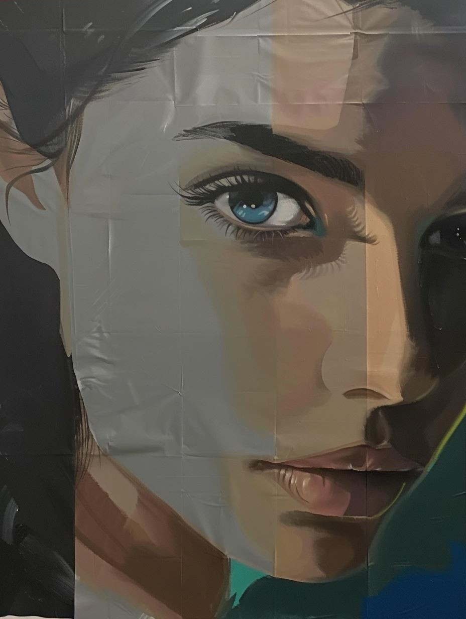 Mystic Gazes: A Digital Portrait Study - Image 3