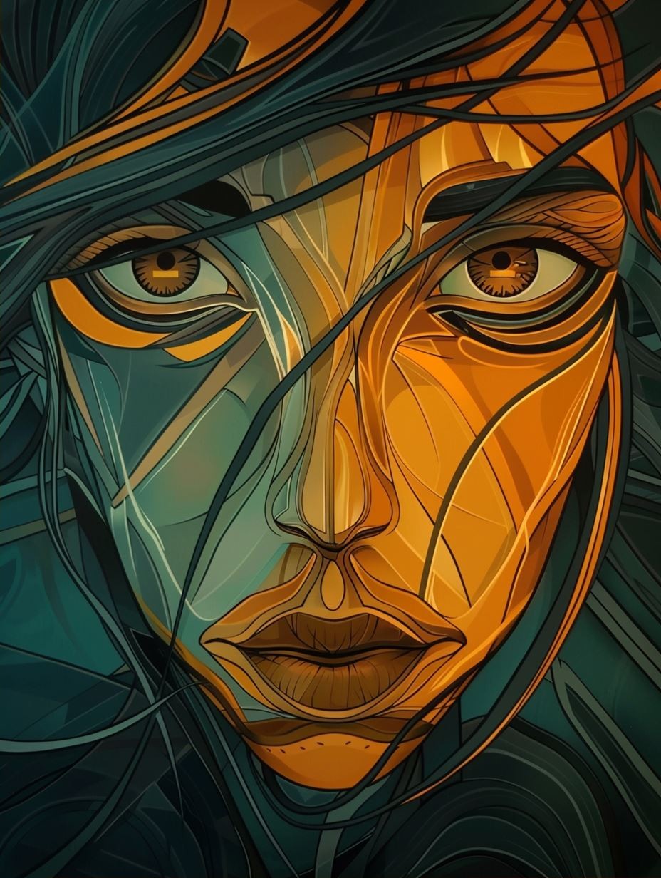 Abstract Fluidity of Human Emotion - Image 2