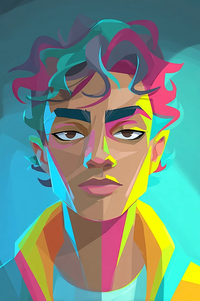 Vibrant Visions of Modern Digital Art - Image 1