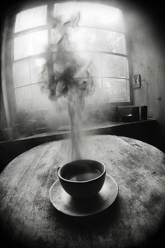 Haunting Monochrome Gaze - Image 4