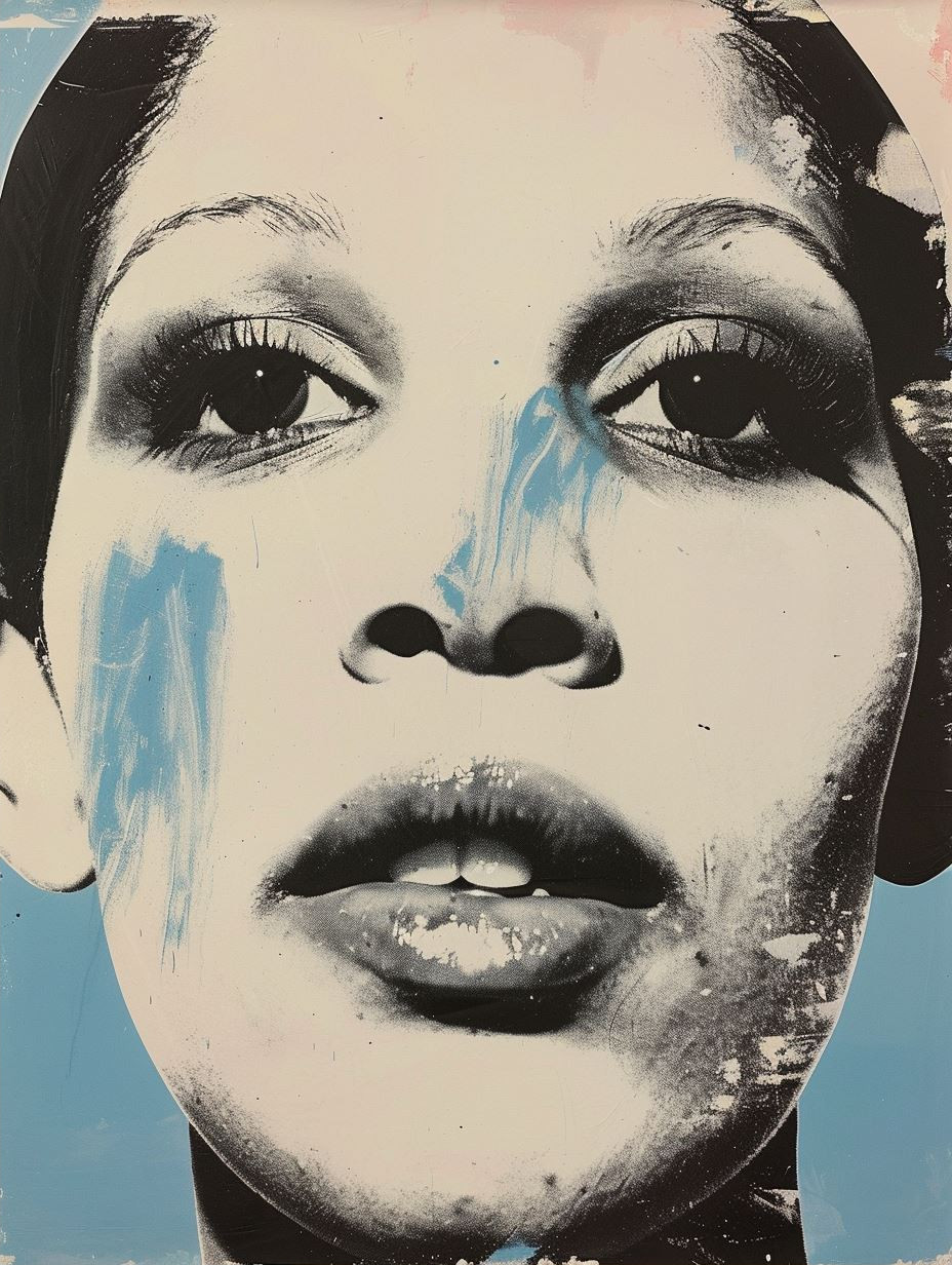Modern Pop Art Portrait Study - Image 2