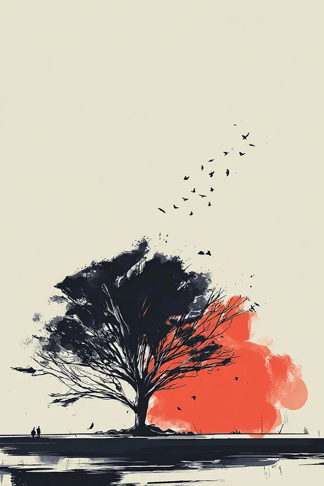 Zen Ink Silhouette - Image 5