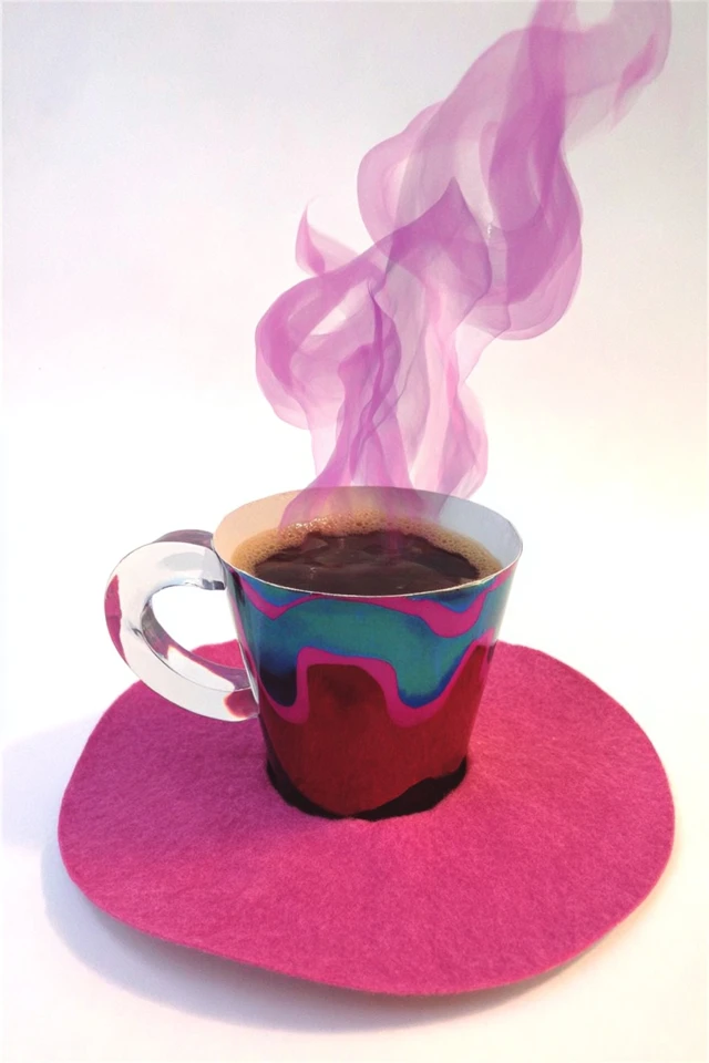 Magenta Velvet Surrealism - Image 4