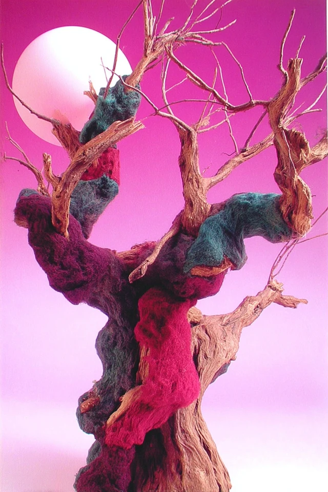 Magenta Velvet Surrealism - Image 5