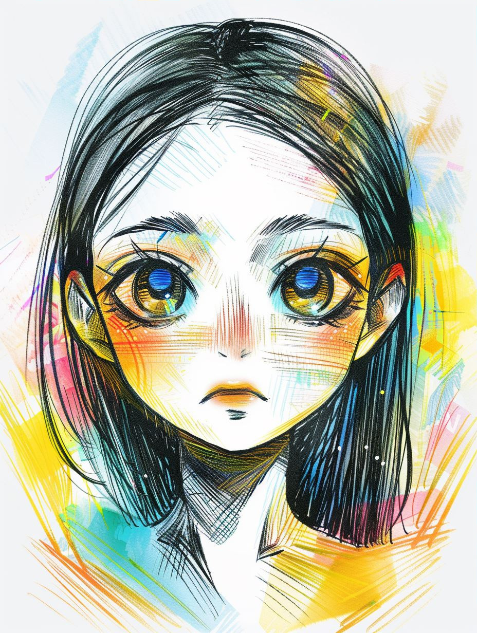 Vibrant Visions of Ethereal Faces - Image 3