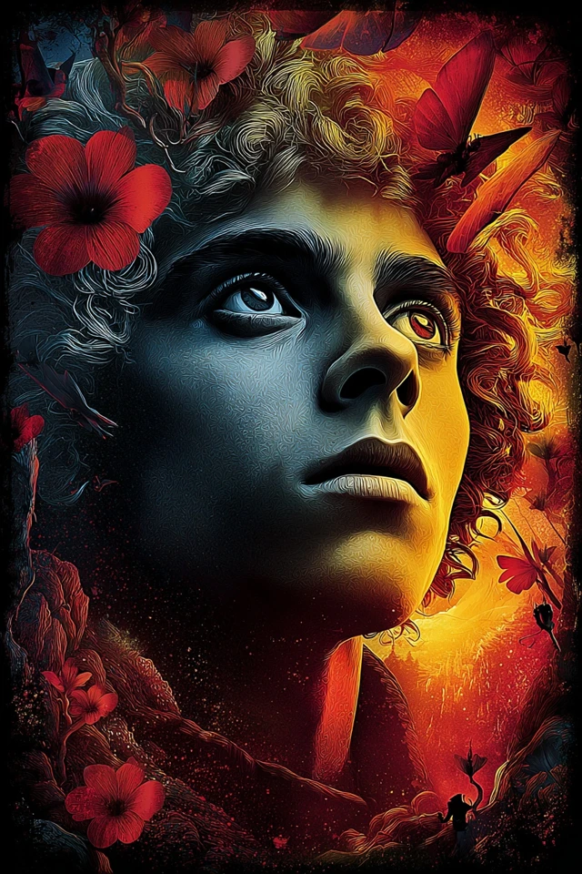 Celestial Floral Dream - Image 1