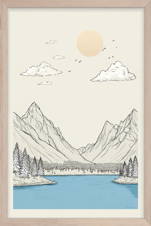 Elegant Lineage Portrait - Image 2