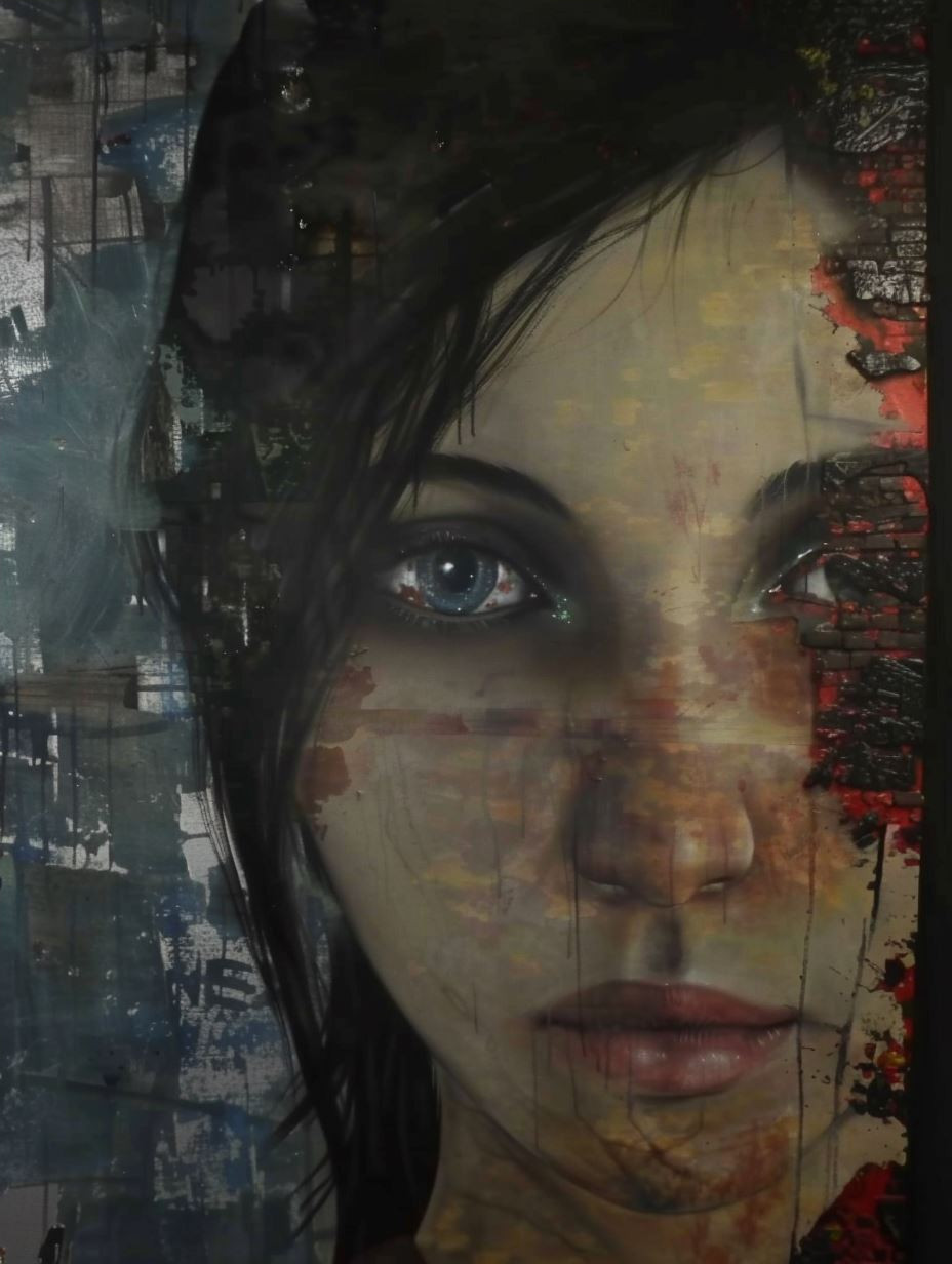 Haunting Gaze of Survival - Image 4