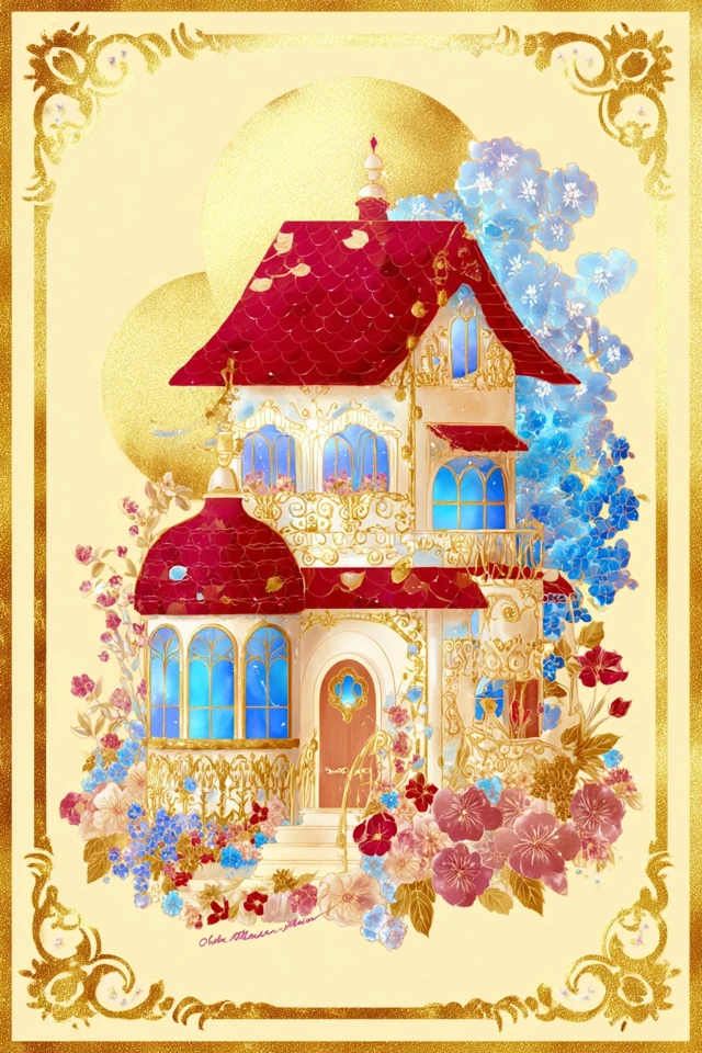 Golden Floral Elegance - Image 6