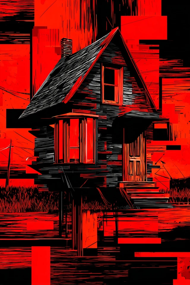 Crimson Chaos: A Surrealist Quadriptych - Image 6