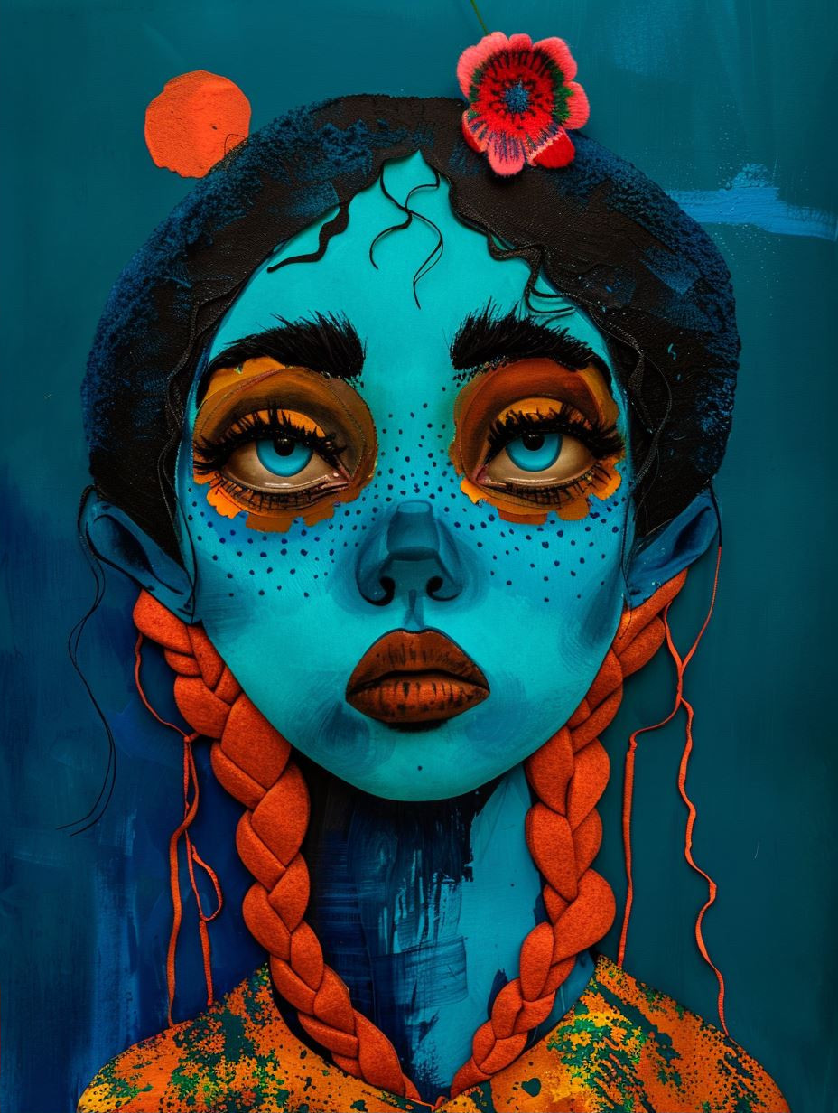 Azure Spirit of Ancient Folklore - Image 2
