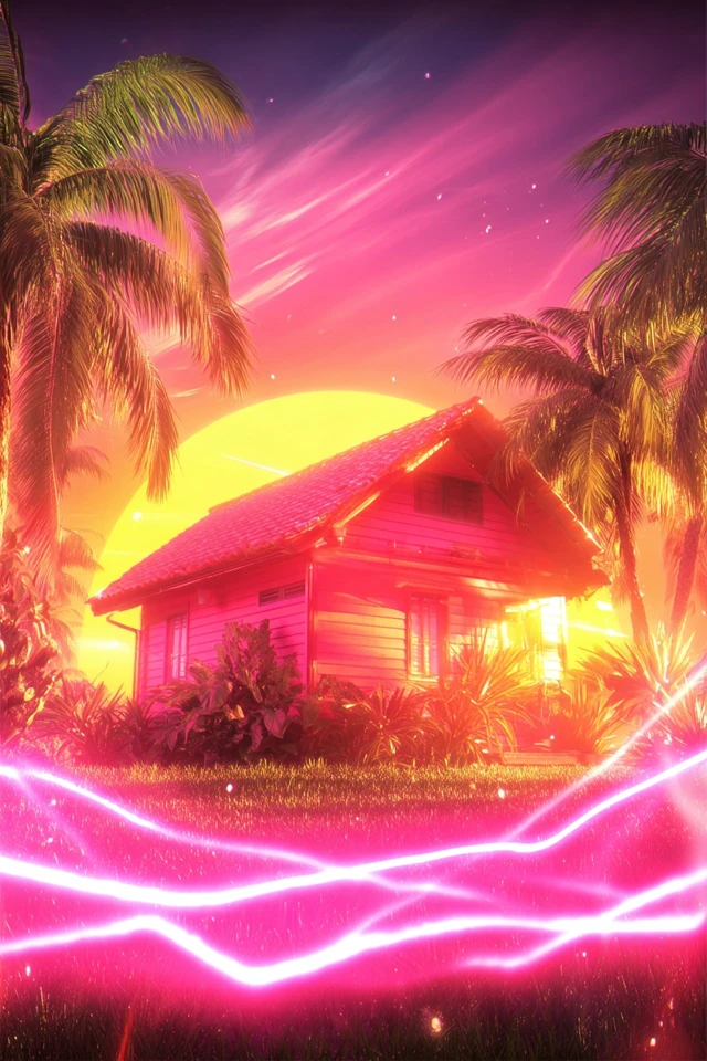 Neon Dreams: A Synthwave Visual Journey - Image 6