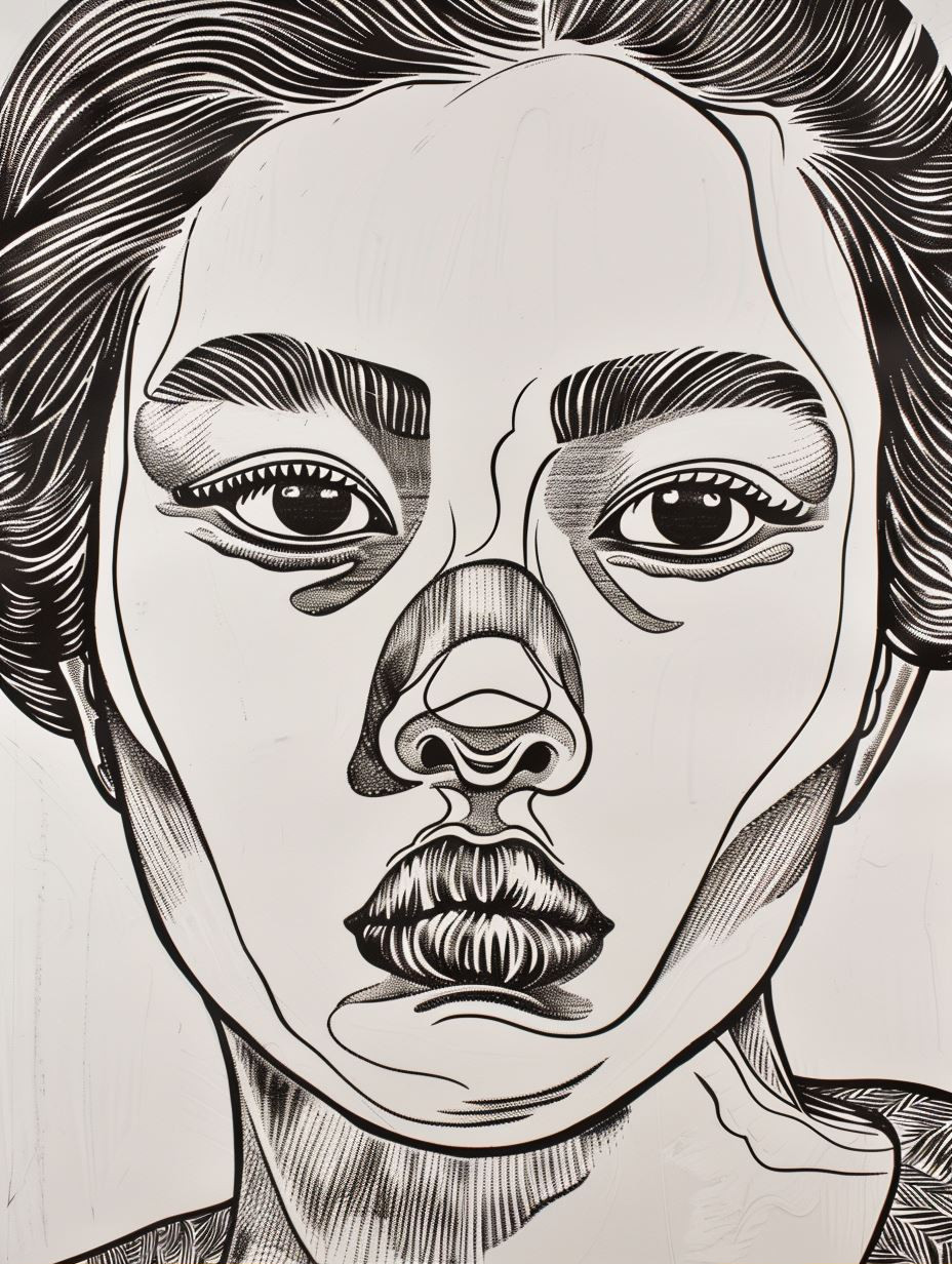 Bold Ink Portrait Studies - Image 1