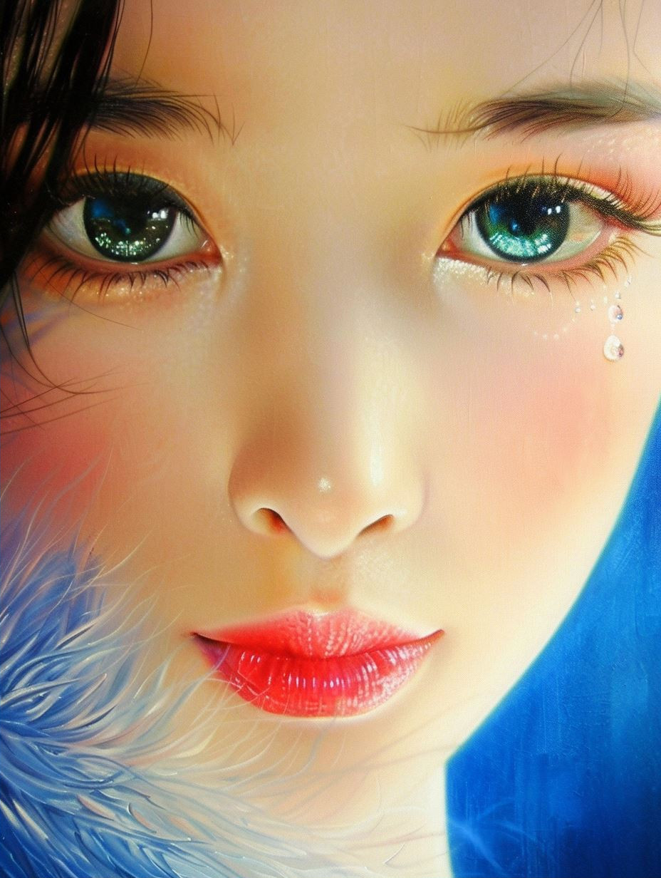Ethereal Gazes: A Study of Digital Beauty - Image 2