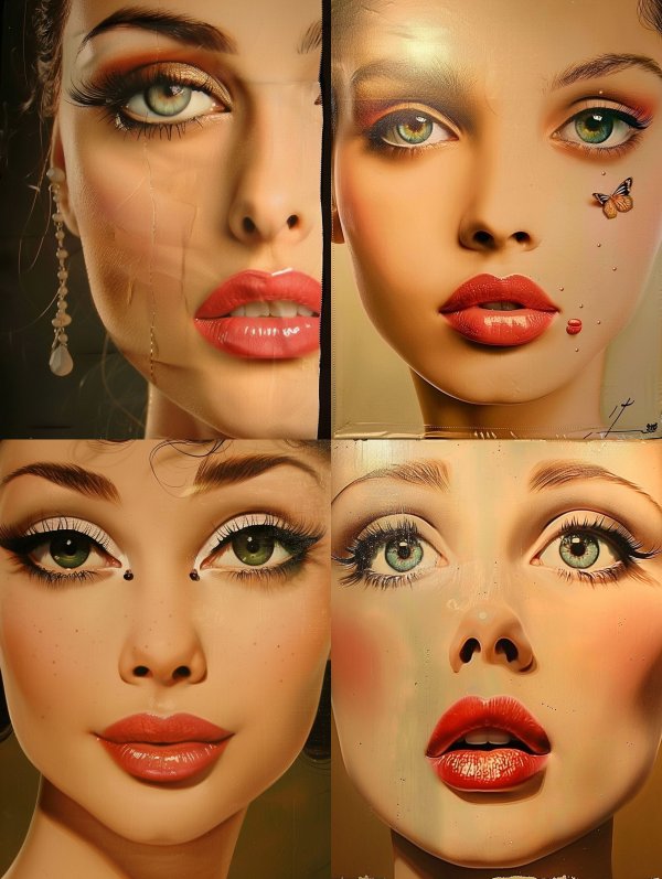 Ethereal Beauty Makeup Variations