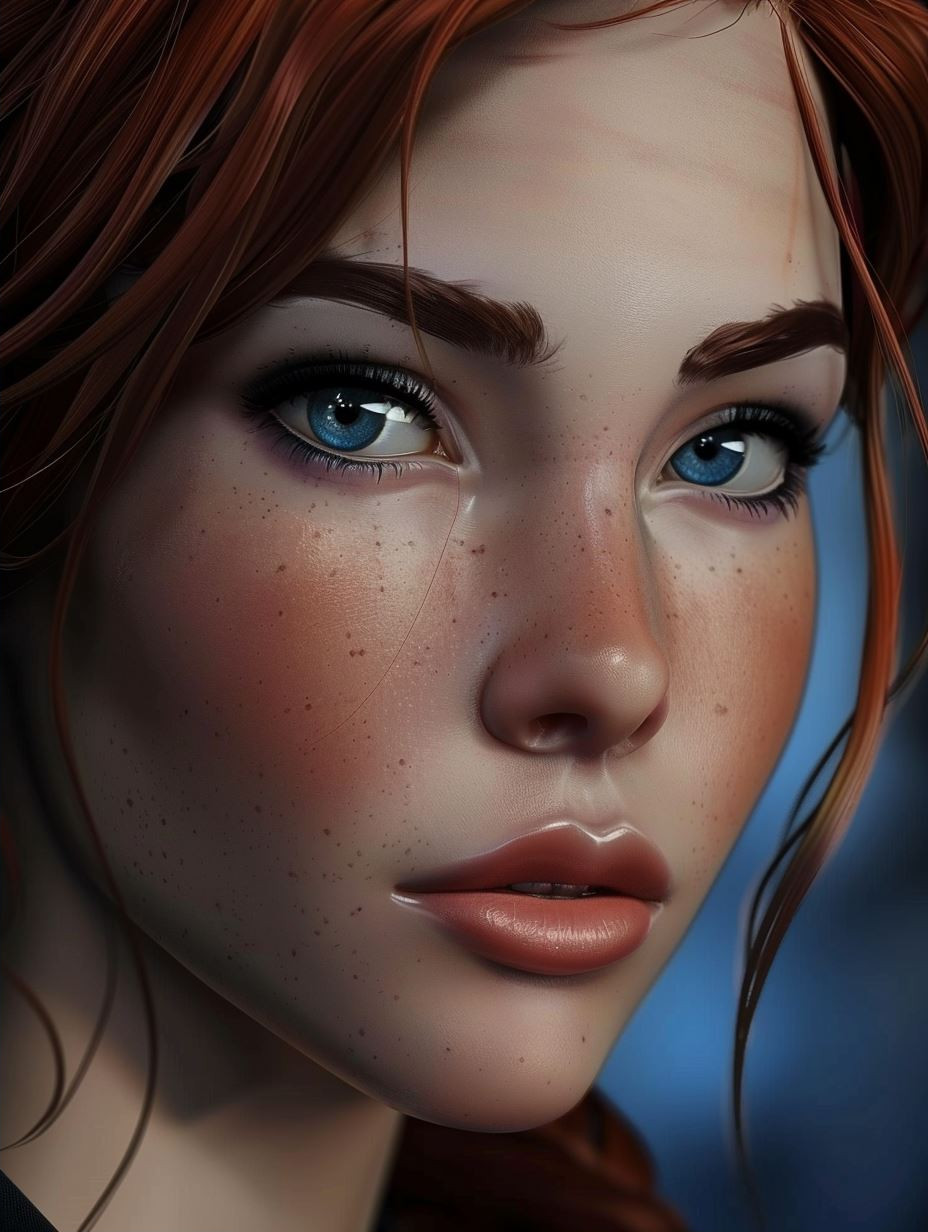 Diverse Digital Portraits of Ethereal Women - Image 2