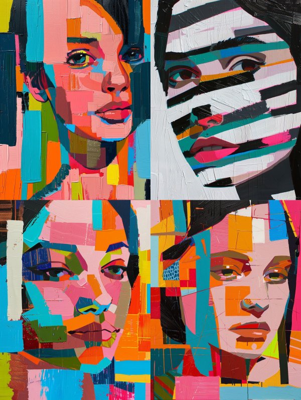 Fragmented Visions of a Modern Muse