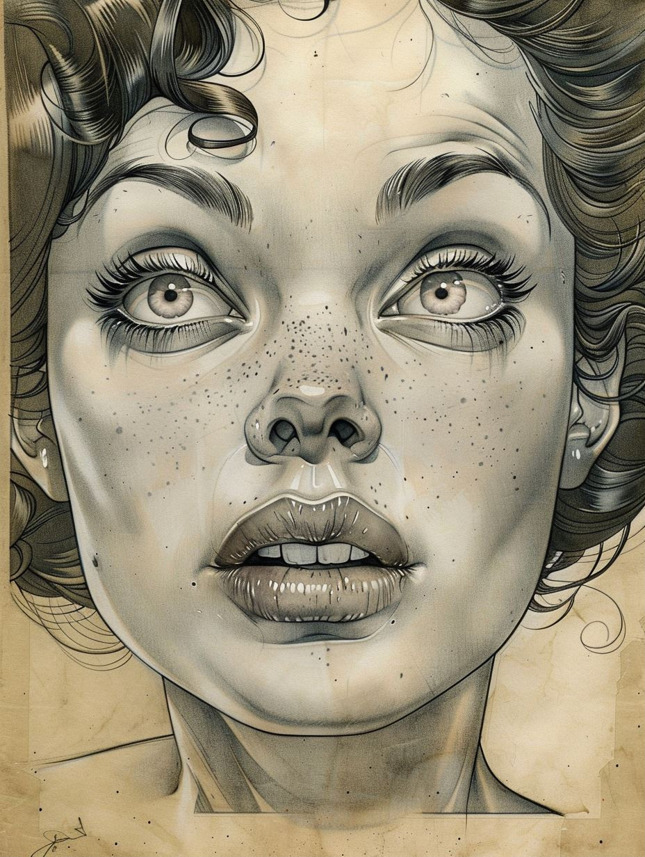 Ethereal Gaze: A Study in Detail - Image 1
