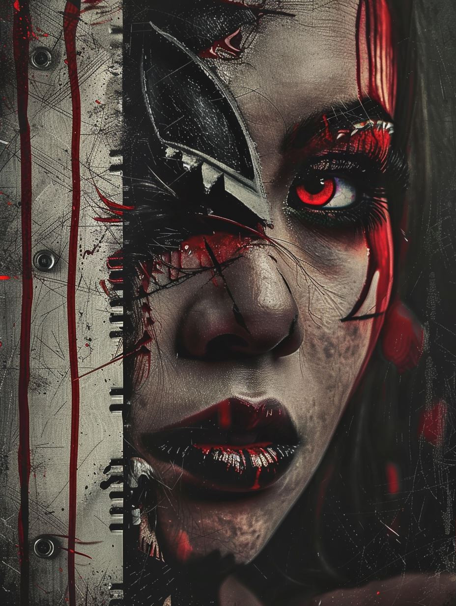 Dark Gothic Cybernetic Horror Portraits - Image 1
