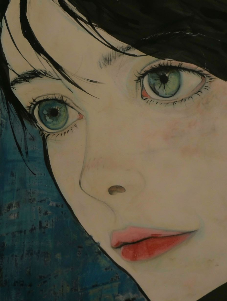 Melancholy Ink Gaze - Image 2