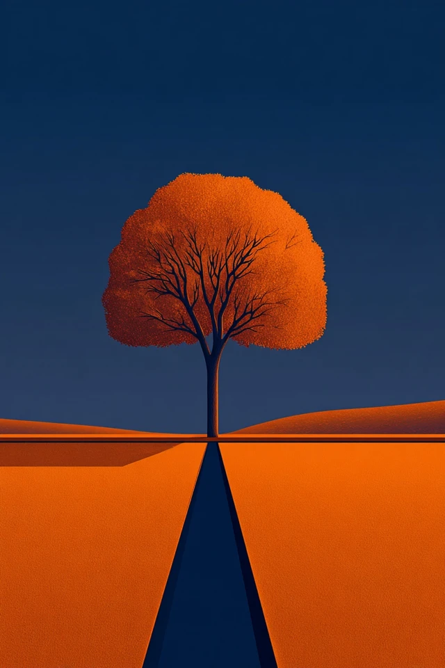 Neon Sunset Silhouette - Image 5