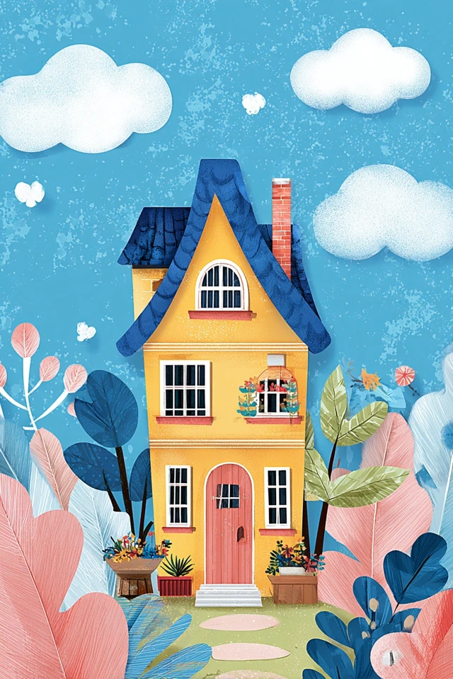 Sunny Textured Illustration - Image 6