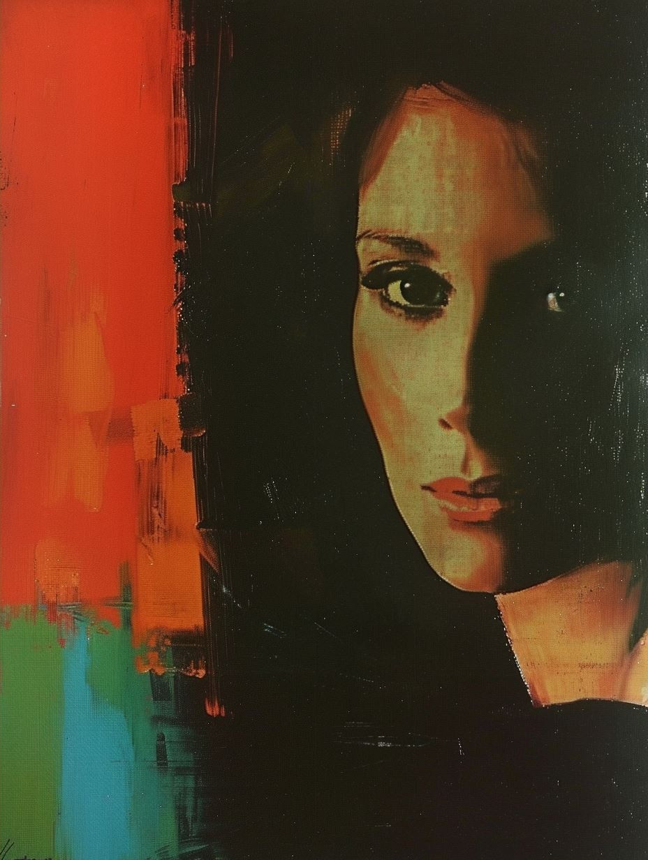 Abstract Portraits in Bold Contrast - Image 2