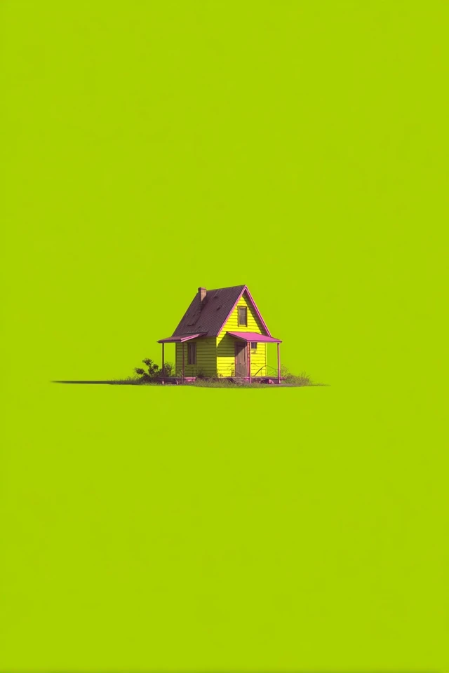 Neon Lime Portrait - Image 6