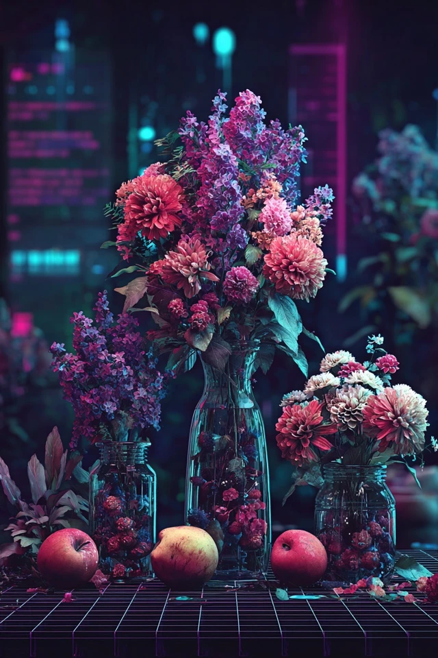 Neon Dreams of a Digital Eden - Image 3
