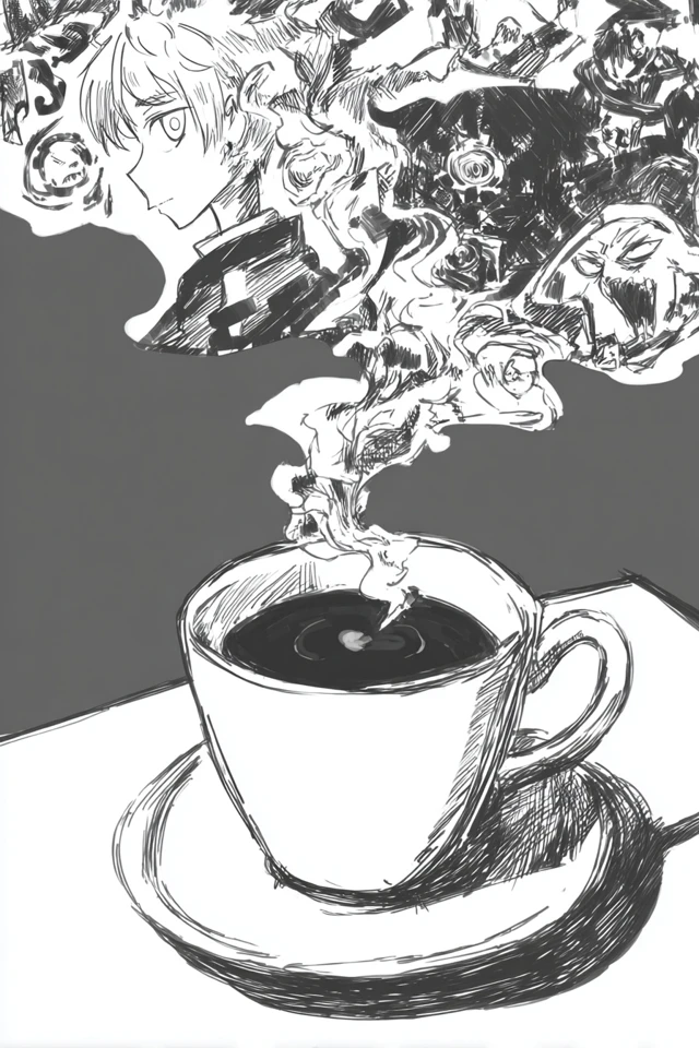 Melancholy Echoes in Monochrome - Image 4