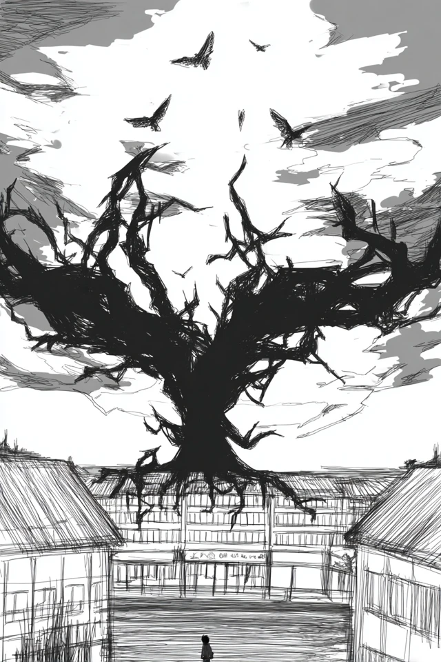 Melancholy Echoes in Monochrome - Image 5