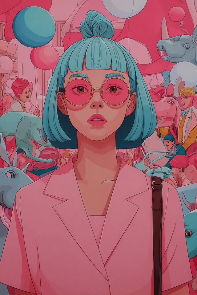 Pastel Dreamscape Vision - Image 1