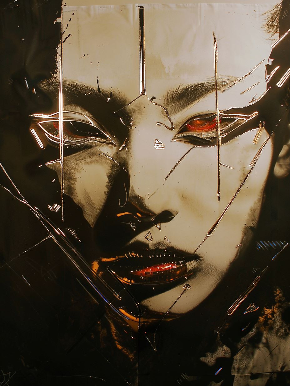 Shattered Gaze of Golden Glass - Image 1
